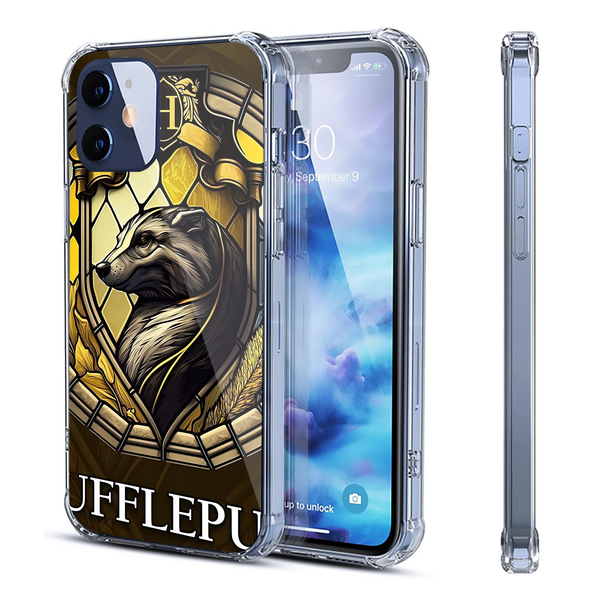 （画像用） Harry Potter ハリー・ポッターシリーズ 【iPhone 12シリーズ対応】透明スマホケース（クリアソフトケース）